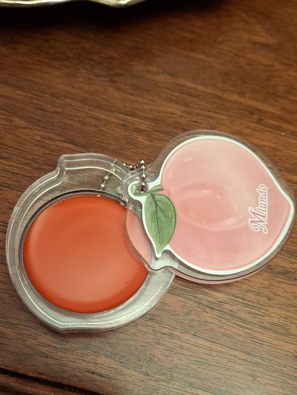 Peach Scented Lippie Keyring Slide  New